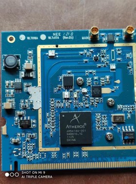 线路板带芯片，ATHEROS芯片型号AR5414A-001