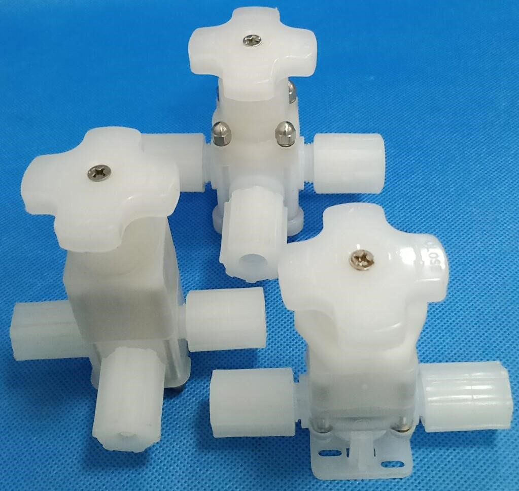 pfa手动阀 调节阀sg4-3q-4f三通调节阀