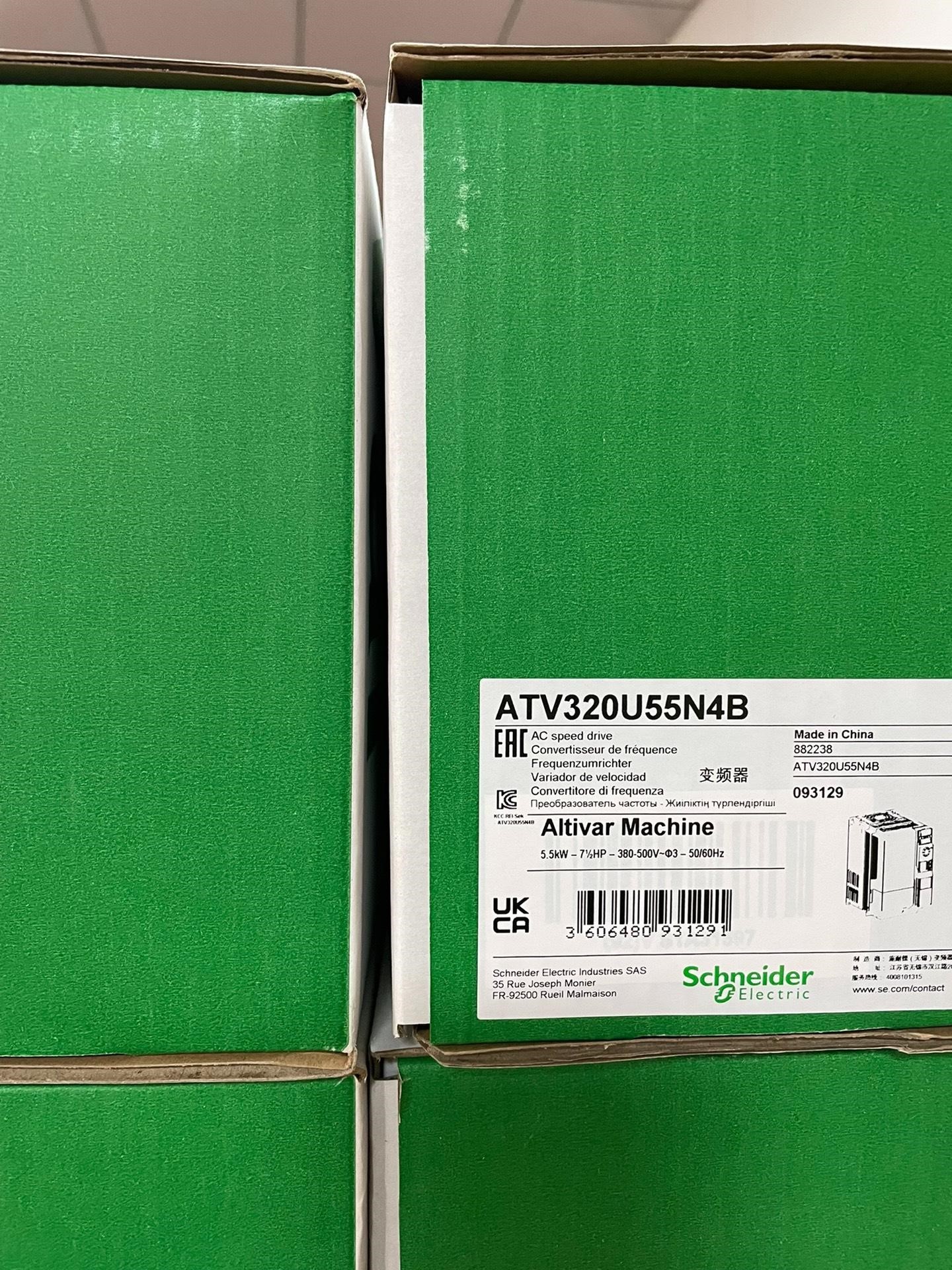 施耐德变频器ATV320U55N4B系列的产品都有.全新原装