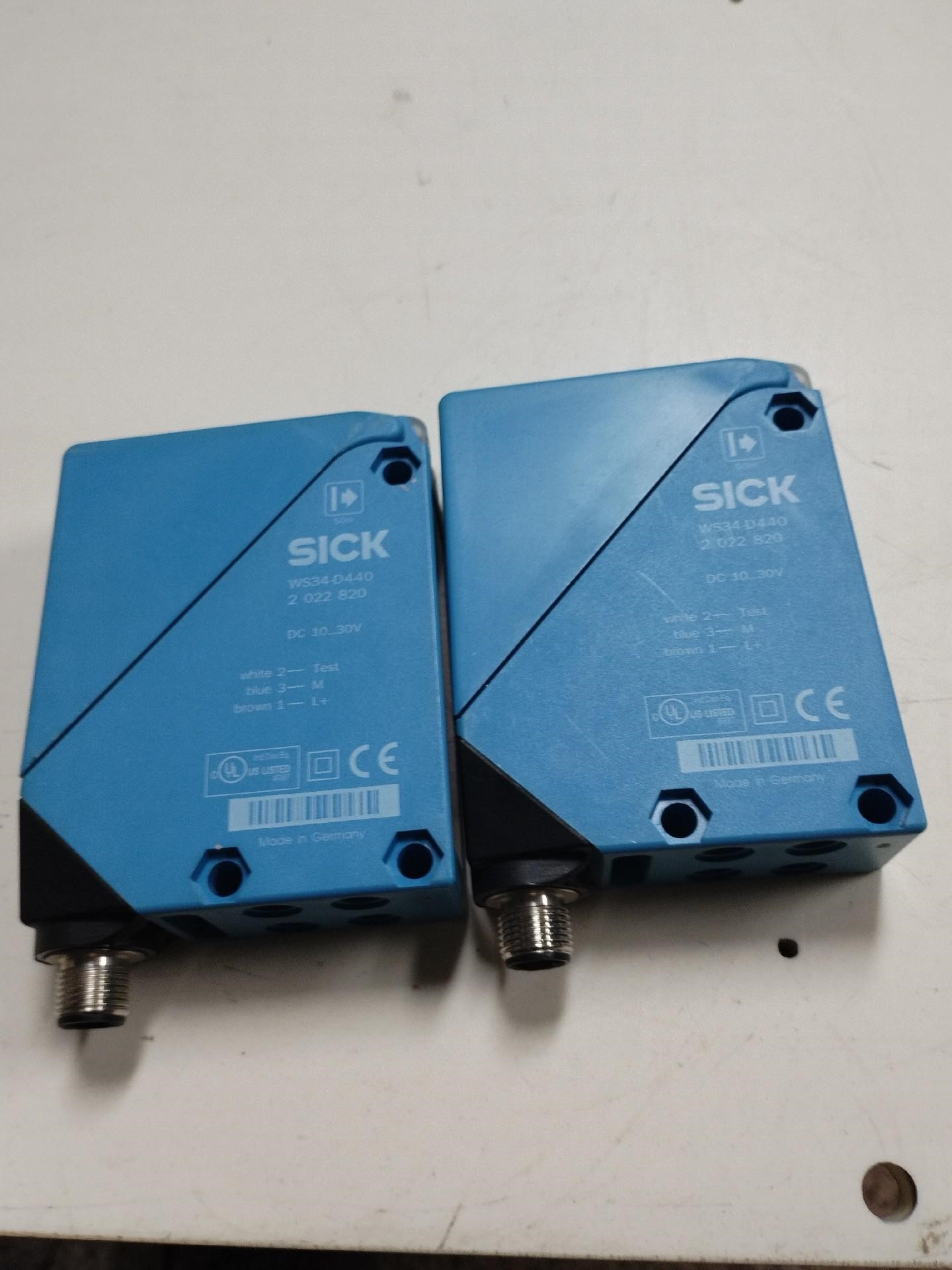 SICK WS34-D440光电开关 传感器 拆机件功能完好