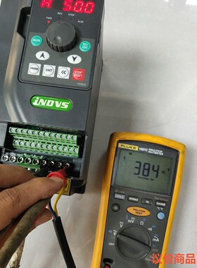 英捷思变频器4KW，Y900－0040G3，实物拍摄成色如图