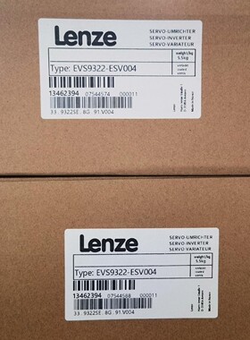 伦茨9300驱动器  EVS9321-EP  包装说明书齐全
