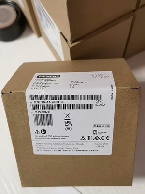 西门子模块6ES7214-1AF40-0XB0，S7-120