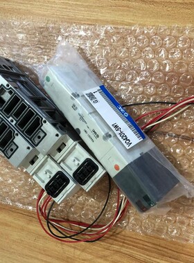 SMC电磁阀VQ4201-5W1还要两位汇流板，实物图感兴趣