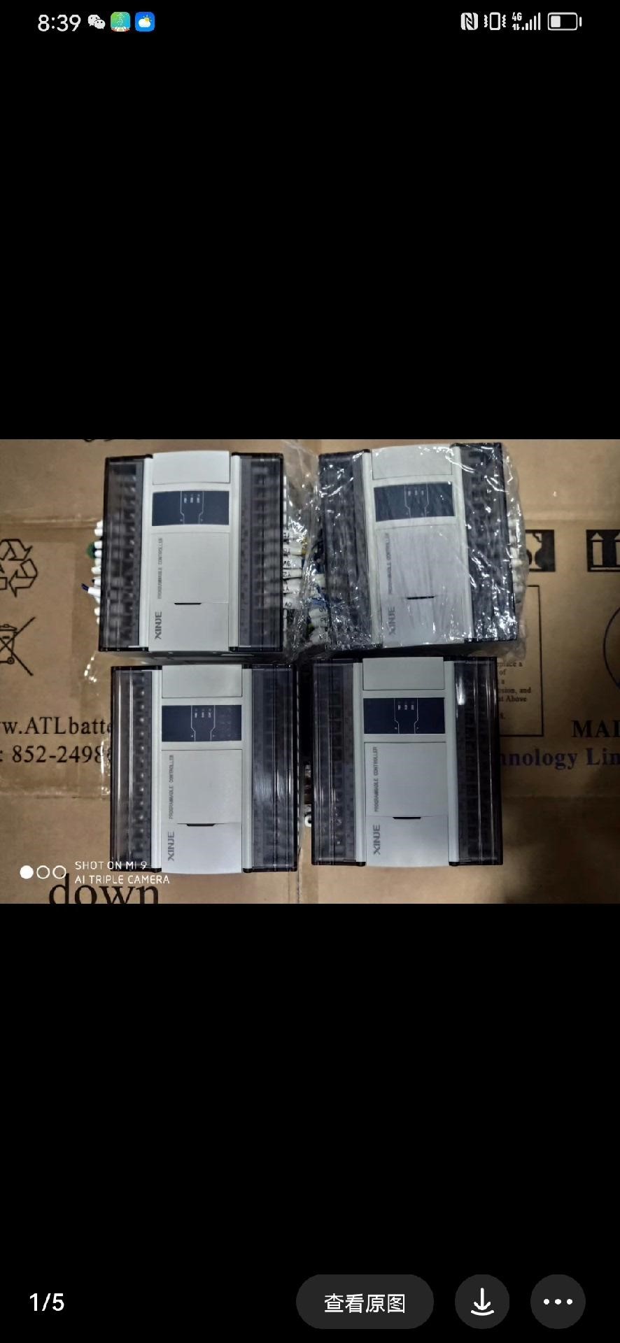 拆机信捷PLC、WTX5-D24T4-E、成色充新，年份新、