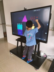 培训机构处理批55寸65寸教学一体机会议平板电子白板全新未拆