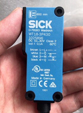 全新原装进口西克WT18-3P430照片实物图99新3个9成