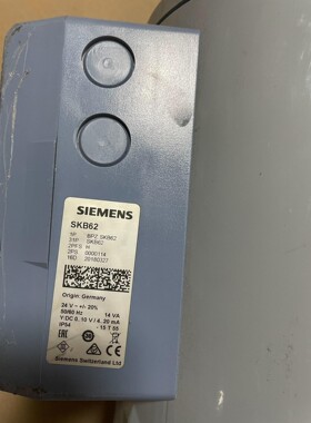SIEMENS西门子执行器，SKB62，拆机一个，成色七八成