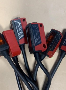 劳易测光电传感器HRTR3B/2.7，成色如图所示，功能正常