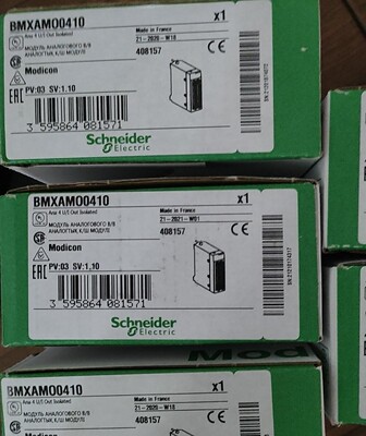 施耐德模块BMXAMO0410全新原装正品数量不多，议价
