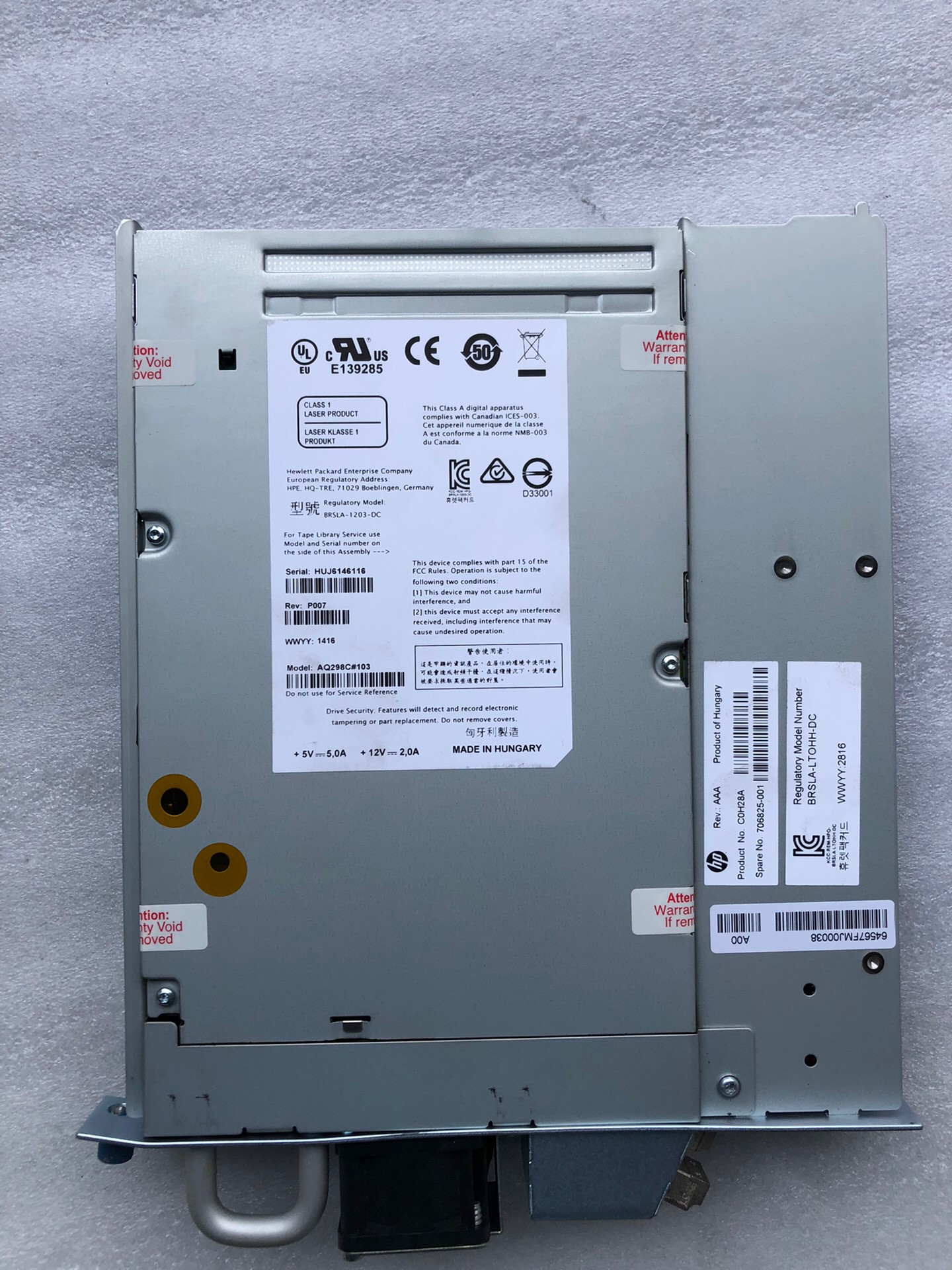 IBM 磁带机驱动器 721593-001 C5F88A B