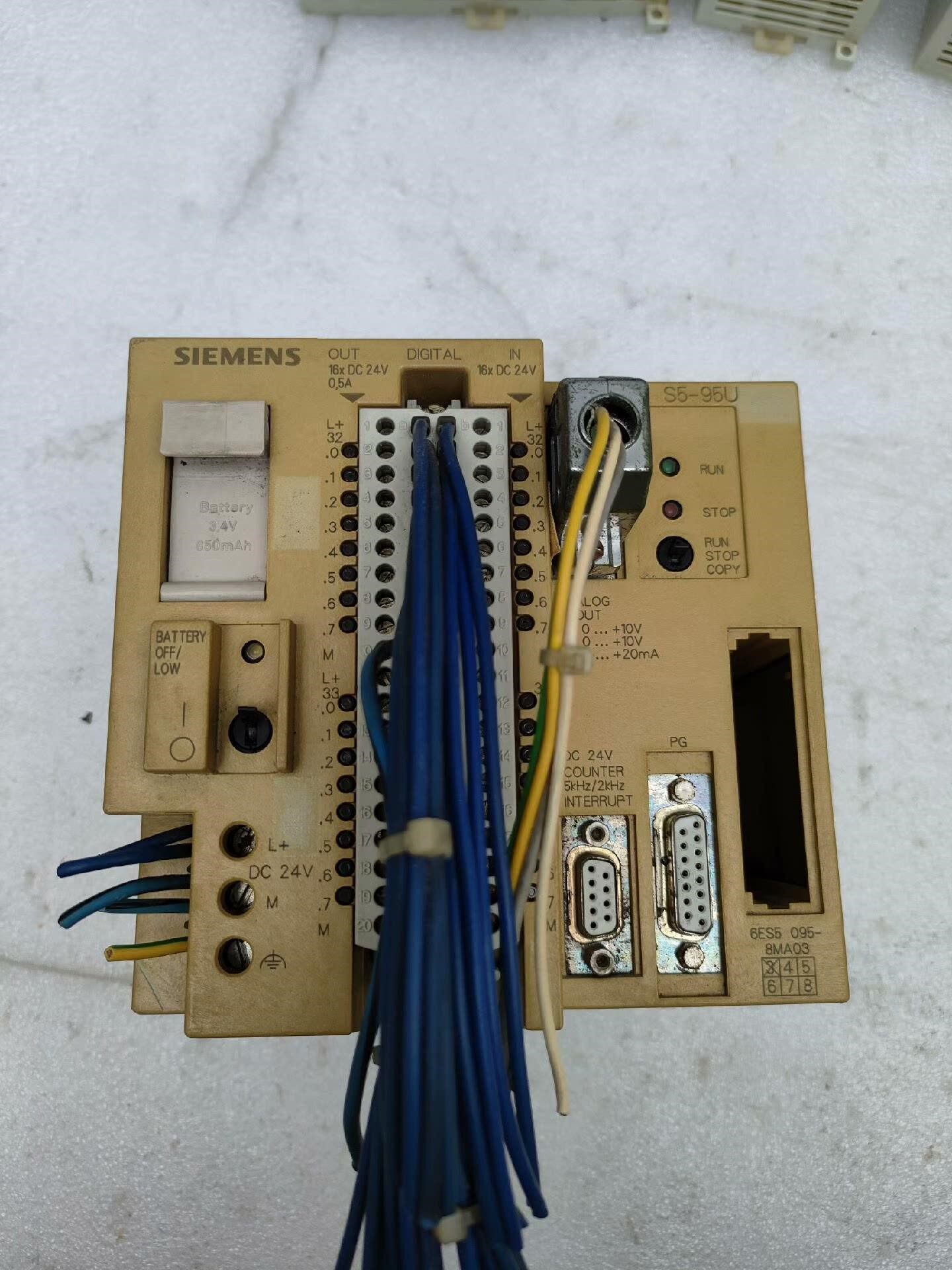 拆机二手实图 西门子PLC模块