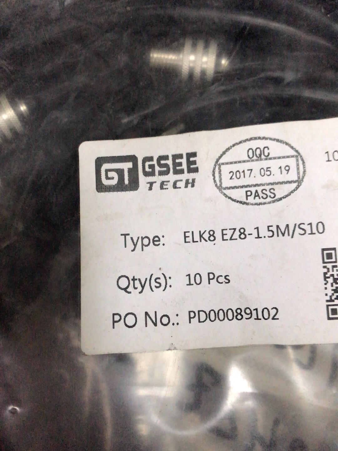 原装吉诺GSEETECH ELK8 EZ8-1.5M/S10