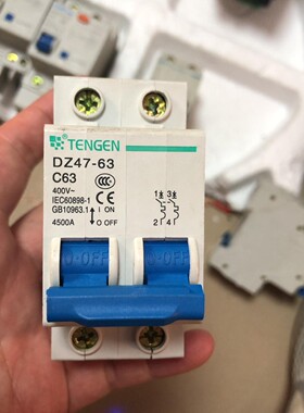 DZ47-60，2P有2个。63.2P有2个。实物拍摄，成色