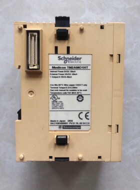 原装拆机 施耐德PLC TM2AMO1HT 实物拍摄 功能包