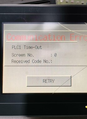 二手拆机，富士触摸屏V806TD   玻璃裂，实物图，处壳有