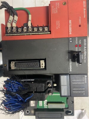拆机三菱PLC，A1S61PN一个