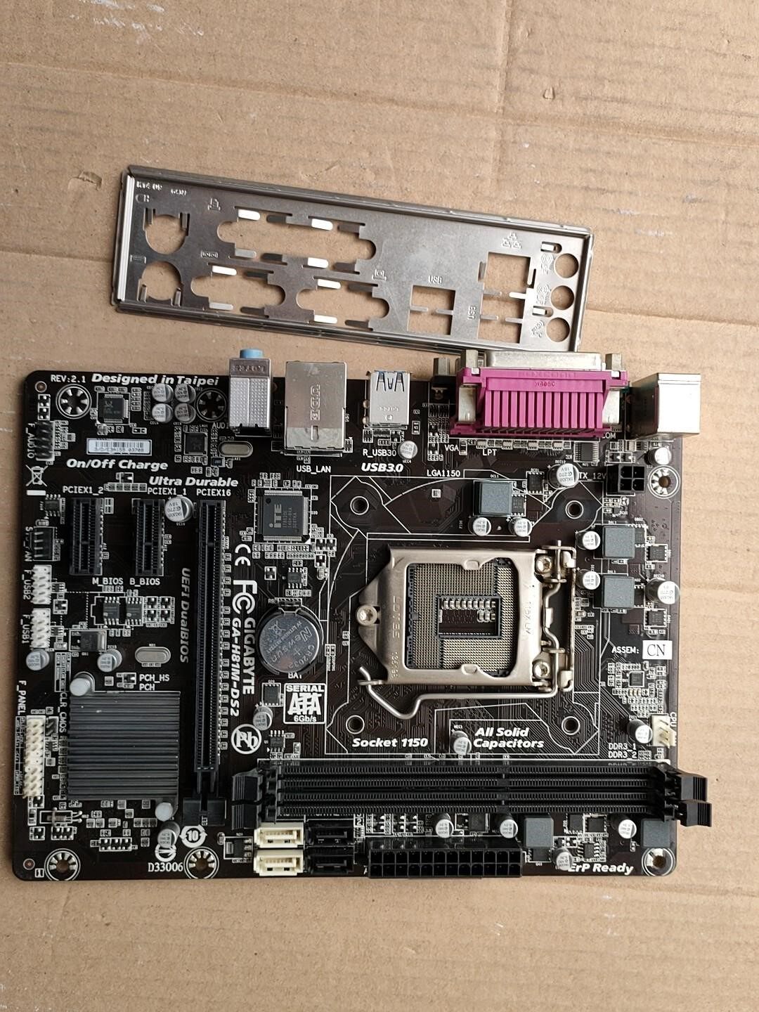 技嘉ga-h81m-ds2主板