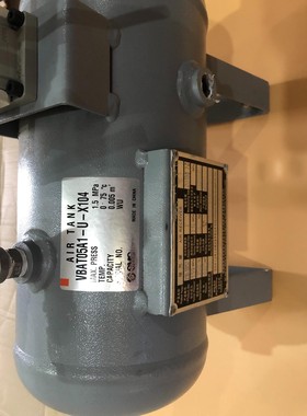 进口设备拆机日本SMC原装增压阀储气罐VBAT05A1-U-