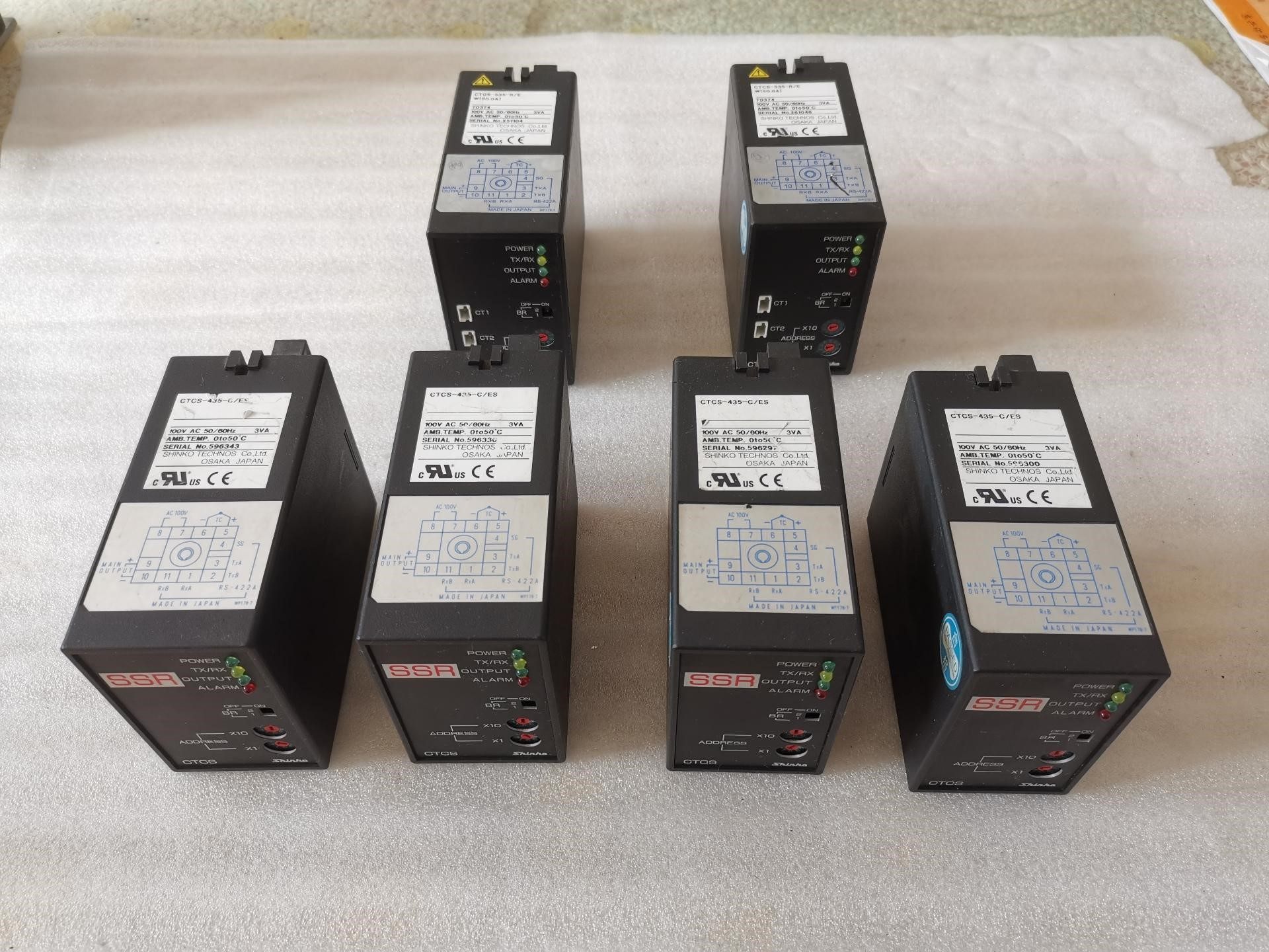 CTCS435-C/ES注塑机温控仪器SHINKO拆机成色极