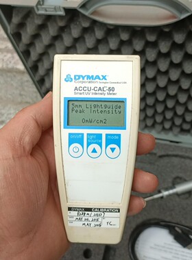 辐射检测仪DYMAX ACCU-CAL-50 ，成色看图，功