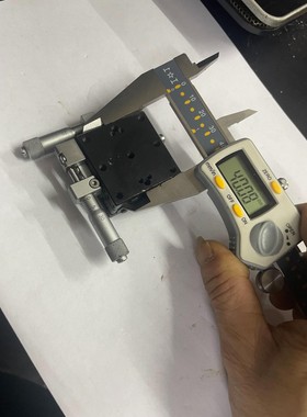 SIGMAKOKI微调滑台，十字台，微调十字台面长40mm*