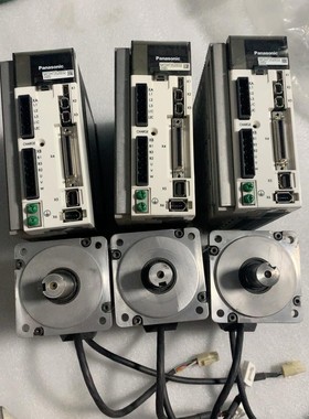 松下A5伺服一套750W，驱动型号：MCDHT3520E02