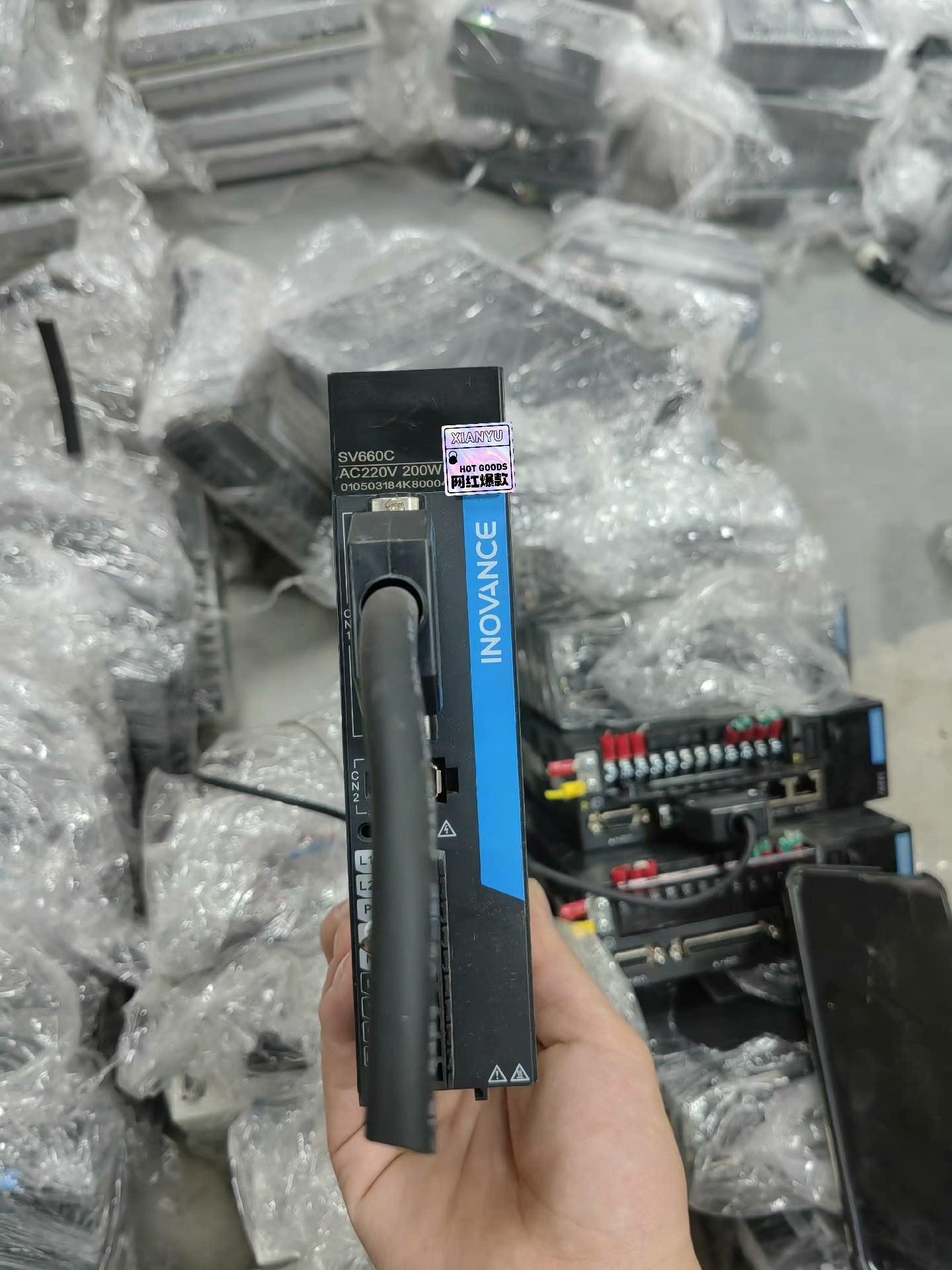 汇川伺服电机SV660CS1R6I  MS1H1-20B30