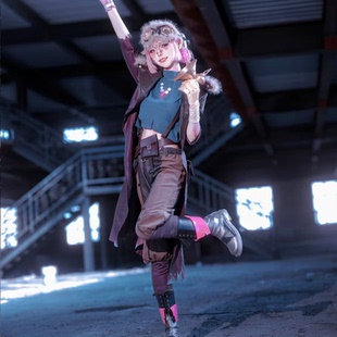 现货游戏第五人格求生者拉拉队员荧cosplay服装废土朋克风稀世时