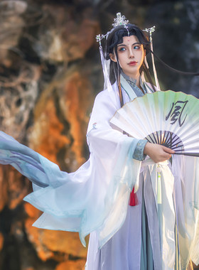 天官赐福风师青玄cos服漫版风师男相古装汉服女相cosplay套装女