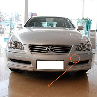 适配2005款丰田锐志拖车盖拖车钩盖前保险杠螺丝孔盖原车烤漆圆形