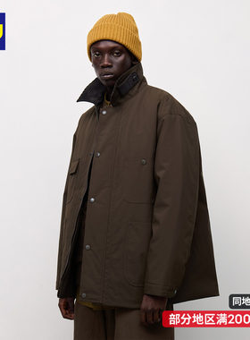 [5件]GU极优 男装2way夹层大衣/byENGINEERED GARMENTS360551