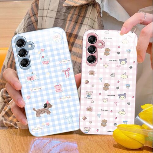 14plus苹果16SamsungS25u三星S24ultra手机壳A55小猫S22+女s23fe小狗54男53case适用34玻璃52波点a42可爱21兔