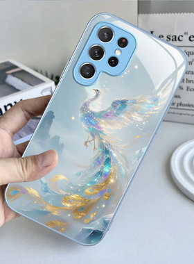 A56苹果17马年SamsungS23+三星S24ultra手机壳26加S25FE凤凰22u狐狸54玻璃14男case55适用16plus女21海豚15马