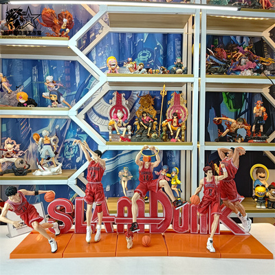 超新星工作室GK湘北五虎手办