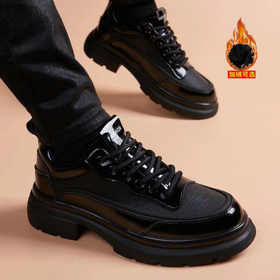 男士皮鞋男款透气2025新款