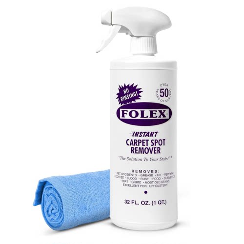 FOLEX Instant Carpet Spot Remover 32 oz – Powerful Stain