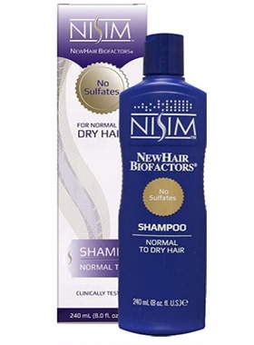 NISIM - NewHair BioFactors Shampoo for Normal to Dry Hair