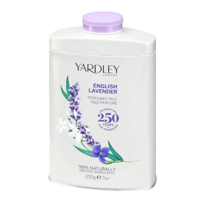 English Lavender by Yardley of London 7 oz perfumed talc