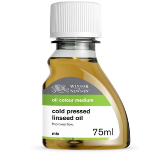Winsor and Newton Oil Colour Cold Pressed Linseed Oil 75ml