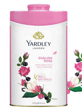 Yardley English Perfumed Talc, Rose 250g