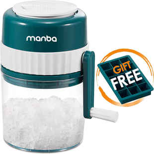 MANBA Ice Shaver and Snow Cone Machine - Premium Portable