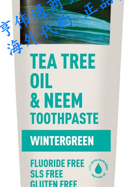 Desert Essence Tea Tree Oil & Neem Toothpaste - 6.25 Oz