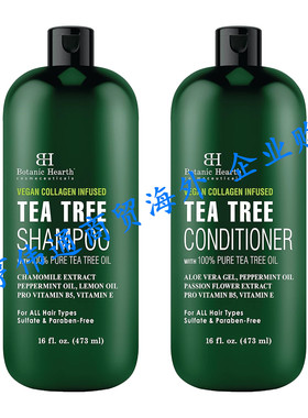 Botanic Hearth Tea Tree Shampoo and Conditioner Set