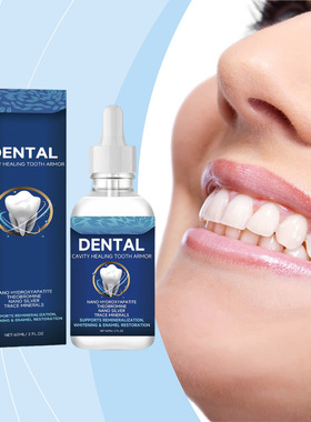 Tooth care fluid gently care teeth cleaning yellow teeth dir