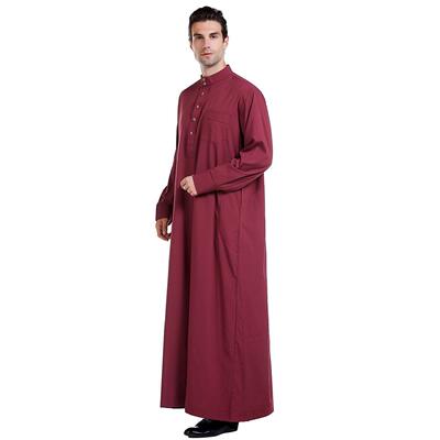 Clothing Thobe Middle Eastern men's robe shirt 长袍衬衣