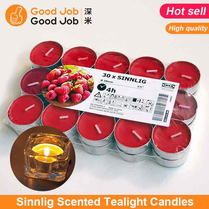 IKEA Sinnlig Scented Tealight Candles Wedding Christmas Gift_虎窝淘