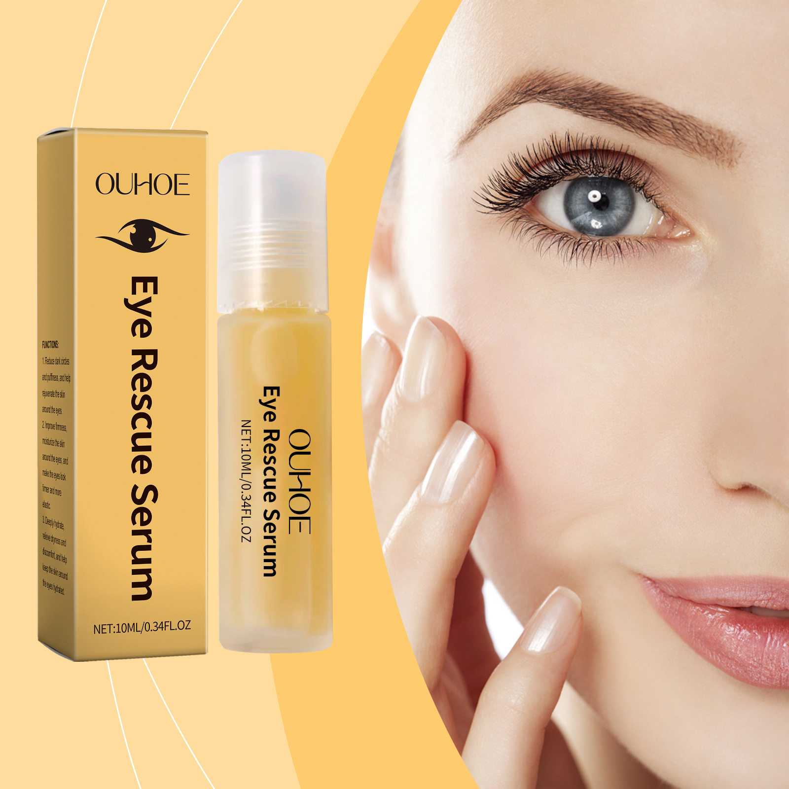 Eye Care Ball essence Moisturizes the skin around the eyes M