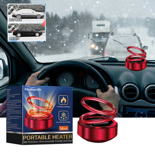 Dynamic heater molecular window for snow car and fog ice
