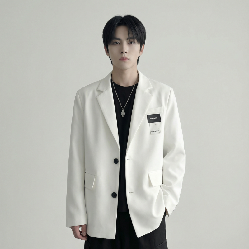 春季新款男式休闲时尚宽松西装外套大码潮流帅气西服便西褂子上衣,男装,休闲西服,淘宝优惠券,粉丝福利购,淘宝优惠卷